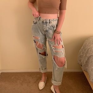 H&M Boyfriend Jeans